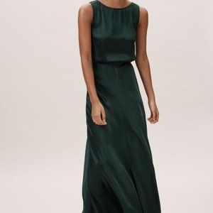 Ghost London Alexia Emerald Green Formal Dress from Anthropologie